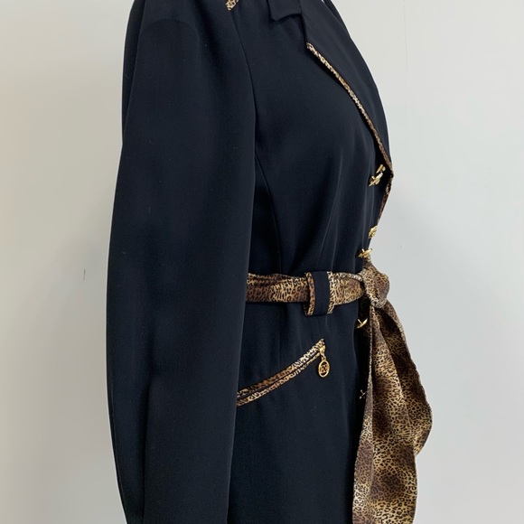 Escada Leopard Trench Dress - Picture 5 of 12